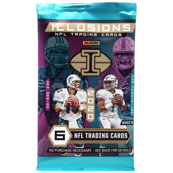 NFL Panini 2020 Illusions Football Trading Card RETAIL Pack (6 Cards)
