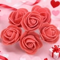 thumbnail image 4 of Uxgjfwu Artificial Foam Roses, 100 Pieces Simulated Flower Arrangement for Party Decor, Realistic Looking Fake Flowers for Wedding Centerpiece, Valentine's Day, Home, 4 of 6