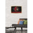 thumbnail image 2 of NHL Ottawa Senators - Logo 20 Wall Poster, 14.725" x 22.375", Framed, 2 of 5