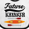 thumbnail image 4 of Inktastic Kayaking Future Kayaker Boating Boys or Girls Baby Bib, 4 of 4