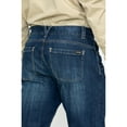thumbnail image 3 of Hawx Men's Medium Dark Wash Stretch Work Denim Jeans - HF18PA2-IND 38W x 36L, 3 of 6