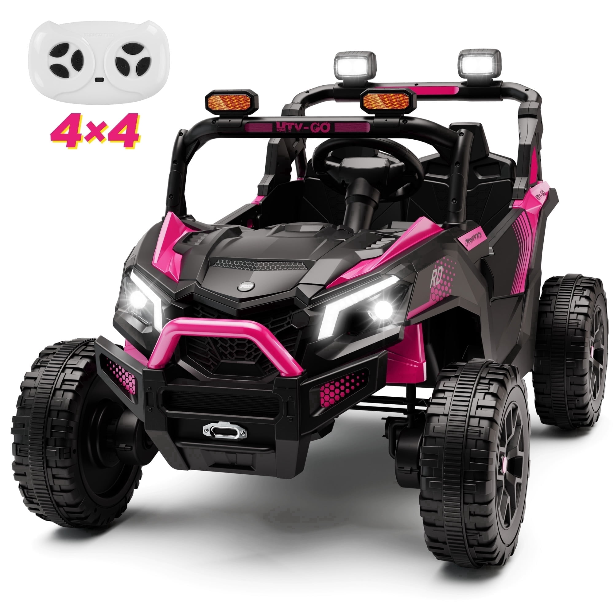 JOYRACER, Ride on Toys, 24V Electric Scooter, Black - Walmart.com