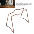 thumbnail image 3 of Pour Over Coffee Stand, Coffee Dripper Holder Easy Cleaning Erosion Resistance Iron  for Cafe, 3 of 7