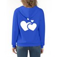thumbnail image 5 of Posijego Boys Girls Valentine's Day Hoodie Heart Graphic Zip up Sweatshirts with Hooded Pockets Sport Jackets, 5 of 8