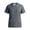 Gray, variant on Scrubs for Women Simple Solid Color Short Sleeve V Neck Comfortable Medical Care Scrub Tops