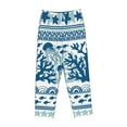 thumbnail image 4 of Fotbe Sea Underwater Jellyfish Women's Pajama Pants,Sleepwear Pants,Pj Bottoms Drawstring And Pockets-XX-Large, 4 of 9