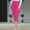 Hot Pink, variant on Capris For Women Sevevn Women's Solid Color Fashionable Casual Slim Fitting Pocket Waist Cropped Pants