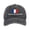 Black, variant on Men Women's France Flag Printed Base Ball Cap Vintage Washable Soft Breathable Football Fans Sun Hat