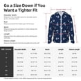 thumbnail image 6 of Picia Nautical Themed Simple Anchors Women's Men's UPF 50+ Sun Protection Hoodie Shirt Long Sleeve SPF Fishing Outdoor UV Hiking Lightweight Shirts-X-Large, 6 of 9
