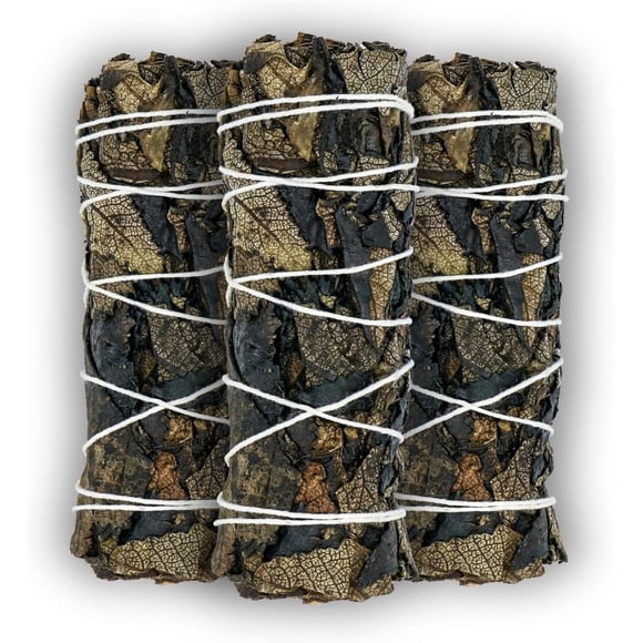 ESPOIR & AMOUR Black Sage 4" - 3 Spiritual Sticks for Smudging, Healing and Ritual - Hand-Tied Smudge Sticks to Cleanse Negativity - Sustainably Harvested 4 Inch Californian Sage Bundle