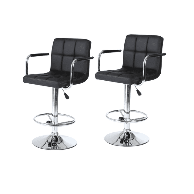 Set de 2 Banco para barra de desayunos giratorio y ajustable Tapatios muebles minimalista
