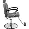 thumbnail image 2 of Sillon Silla Barberia Nanofort Estetica Clasica 360° Moderna Gris, 2 of 5