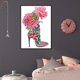 thumbnail image 3 of Cuadros Decorativos Pieza especial en forma de taladro Diamond Bloom Shoe Picture Kit de pintura DIY Tmvgtek embutido en tela, 3 of 9