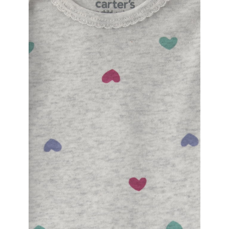 Carter's Child of Mine Baby Long-Sleeve Bodysuits, 5-Pack photo 3