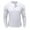156#White, variant on Long Sleeve Henley Shirts for Men Men's Fashion Casual Front Placket Long Sleeve Henley T-Shirts Cotton Shirts Casual Fashion Slim Fit Henley Full Sleeve Tshirts