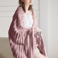 thumbnail image 5 of Throw Blanket for Couch, Lightweight Plush Warm Blankets for Bed, Fuzzy Cozy Flannel Blanket Throw for Sofa, Soft Warm Light Weight for Travelling In Spring Summer,27X39 Inches, 5 of 9