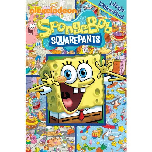 Pre-Owned Spongebob Squarepants Little Look and Find, 9781450802055, 1450802052, Hardcover,