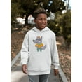 thumbnail image 2 of Hipster Wolf Hoodie Juniors -Image by Shutterstock,  Large, 2 of 4
