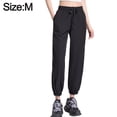 thumbnail image 2 of Pantalones deportivos para mujer: pantalones deportivos para mujer con bolsillos, pantalones de descanso para hacer yoga, hacer ejercicio y correr, 2 of 6