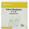 thumbnail image 1 of First Aid Only First Aid Only G122 1 x 3 Po. Bandage en Tissu, Boîte de 100 Unités, 1 of 1