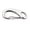 100mm, variant on Yihuala 5Pcs Stainless Steel Spring Hook Quick Links Carabiner Eggs Shape Quick Release Hook Multiuse Chain Links Connector