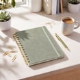 thumbnail image 2 of Pen+Gear Spiral Journal, 6” x 8.25”, Ruled, 192 Pages, Sage Green, 2 of 10