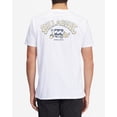 thumbnail image 4 of Billabong Men's Theme Arch Fill Premium Tee T-Shirt in White (Small, White), 4 of 4