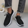 thumbnail image 5 of YOUYEDIAN Sneakers for Men Breathable Mesh Sport Fashion Comfortable Non Slip Sneakers Strap Design Casual Versatile Walking Shoes, 5 of 5