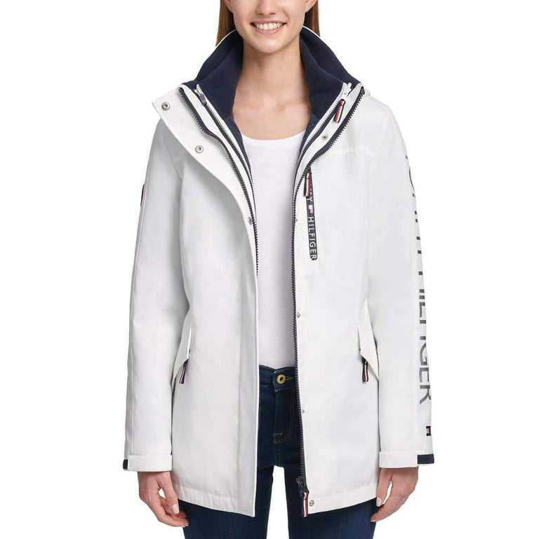 TRUE Trofast smukke Tommy Hilfiger Womens 3-in-1 Systems Jacket White, Large - Walmart.com