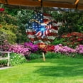 thumbnail image 1 of Fiudx Campanas de Viento Del Día de La Independencia, Decoración Giratoria Tridimensional, Hilandero de Jardín de Acero Inoxidable, Colores Vibrantes Que Realzan Los Espacios Al Aire Libre, Perfecto, 1 of 6