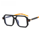 thumbnail image 2 of Gafas de sol retro literarias de tendencia Gafas de sol planas de calle Gafas de sol de moda, 2 of 5