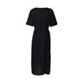thumbnail image 4 of Vestido Vestido bohemio para mujer, vestido informal de algodón, vestido playero para vacaciones (negro 5XL) Cgtredaw Negro T 26 para Mujer, 4 of 9