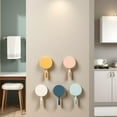 thumbnail image 5 of 5 Pcs Colorful Self Adhesive Hook, Cute Wall Hooks, Home Storage Hooks,Towel Hooks, Stick On Plastic Hooks, 5 of 9