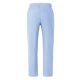 thumbnail image 5 of Pantalones largos casuales de poliéster para hombre, color sólido, cintura elástica, cordón ajustable, pierna ancha, bolsillos, para playa, 5 of 8