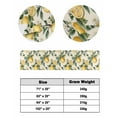 thumbnail image 6 of Xipuska Spring Lemon Bed Runners for King Size Bed, Decorative Bed Throws for Foot of Bed, Summer Flower Leaf Branch Nature Fruit Bed Runner Sofa Throw Bedding Scarf Protector Slipcover for Bedroom, 6 of 6