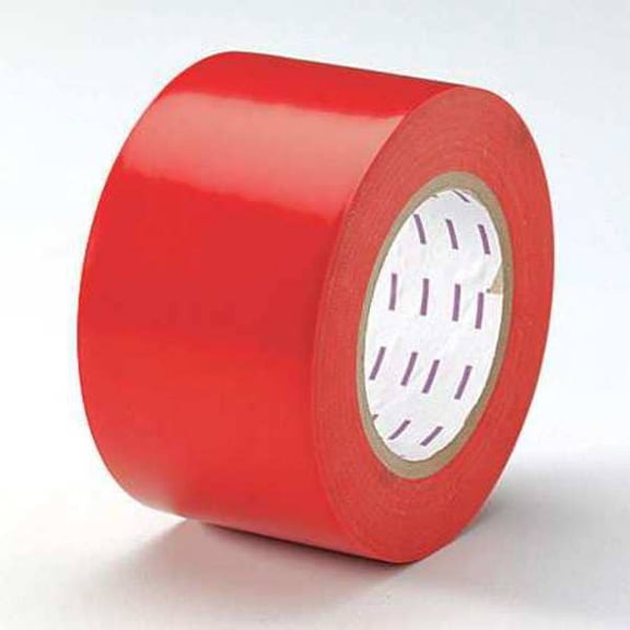 Manufacturer Varies Floor Tape,Red,3 inx180 ft,Roll 8A384