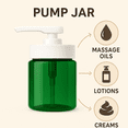 thumbnail image 4 of Royal Massage 16oz Massage Oil/Lotion/Cream Pump Jar with Locking Twist Top (Green/White, 1), 4 of 7