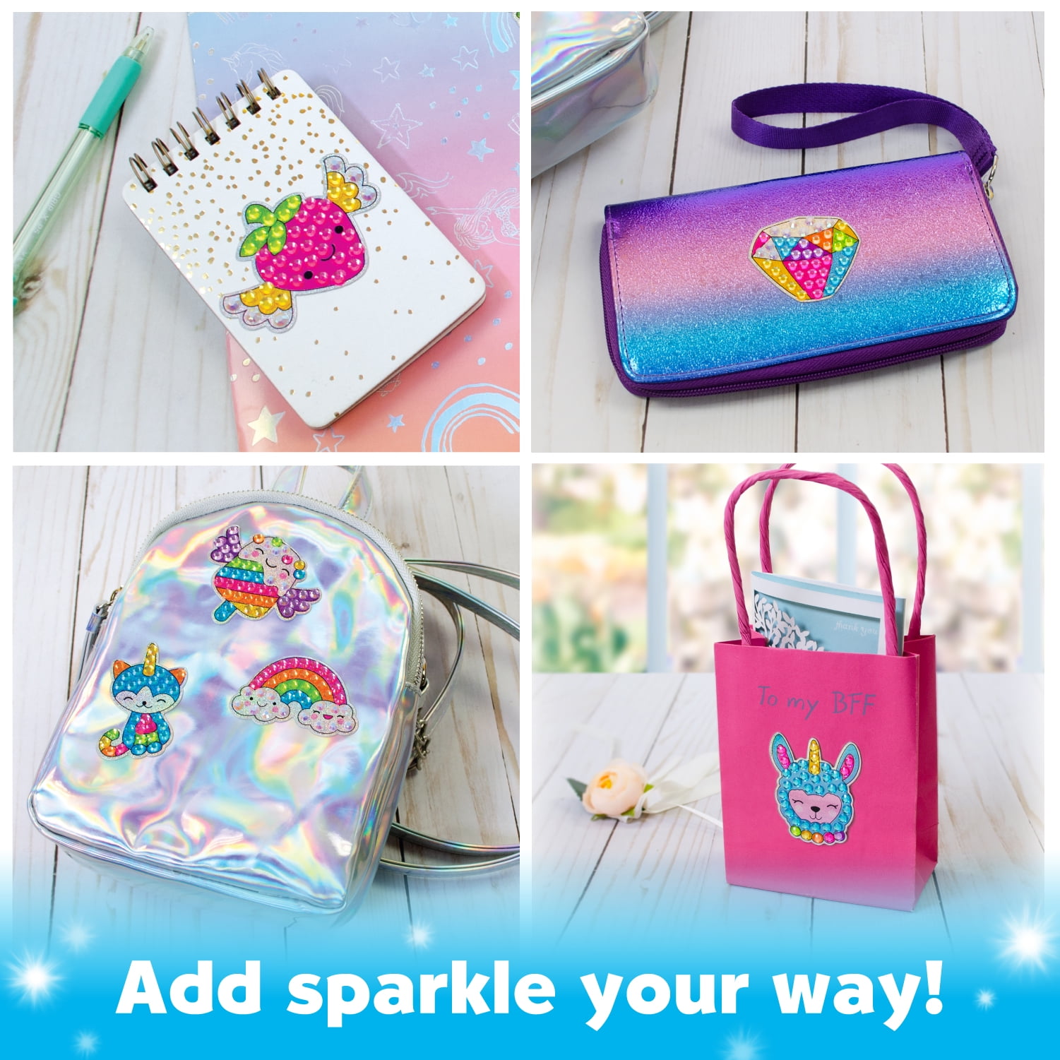 Creativity for Kids Big Gem Diamond Painting Kit: Magical Unicorn Arts & Crafts for Girls 6-8+