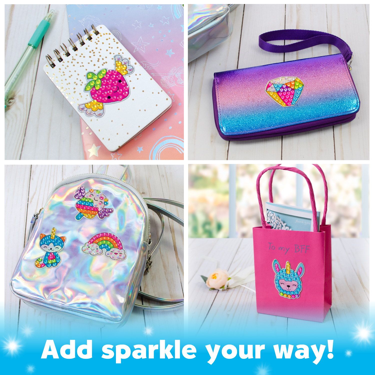 Creativity for Kids Big Gem Diamond Painting Kit: Magical Unicorn photo 6