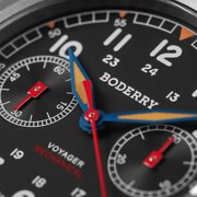BODERRY Titanium Mechanical Chronograph Field Watches Wristwatch 100M Waterproof New Clock Military Watch for Men