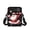Dancing Santa Snowflake Decoration, variant on Uourmeti Horse Pineapple Floral Pattern Shoulder Purse Polyester Shoulder Bag for Women, Lightweight with Zipper Crossbody Purse