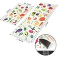 thumbnail image 6 of Fruits Kitchen Rugs Set of 2, Anti-Fatigue Lemon Washable Kitchen Mats Waterproof Non-Slip Kitchen Mats Spring Summer Kitchen Floor Mat for Sink, Kitchen, Laundry 17x29 +17x47 Inch, 6 of 6