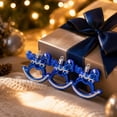thumbnail image 6 of Christmas Rocking Horse Ornaments 3 pack Glitter Baubles 8cm Vintage Mini Hanging Decorations for Xmas Tree Holiday Party Supplies Shatterproof Plastic, 6 of 7
