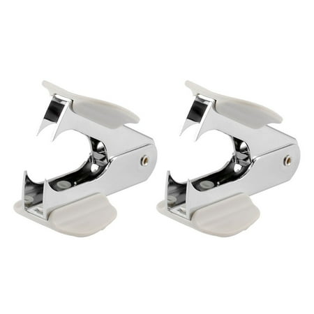 

2X Students Steel Pine Style Staple Remover White for 24/6 26/6