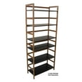 thumbnail image 4 of Eccostyle 3-Tier Bamboo Frame Stackable Bookshelf - Caramel & Black, 4 of 7