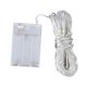thumbnail image 4 of Cadena de luces LED Jadeshay cortina 10 metros Luz cálida resistente al agua, 4 of 8