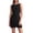Black, variant on OSOLU Dresses Slim Fit Sleeveless Solid Color Summer Dress For Women Casual Bodycon Midi Dress With Elegant Design Lovely Sundress Wedding Guest Dress