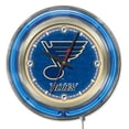 thumbnail image 1 of Horloge Néon St. Louis Blues, 1 of 4