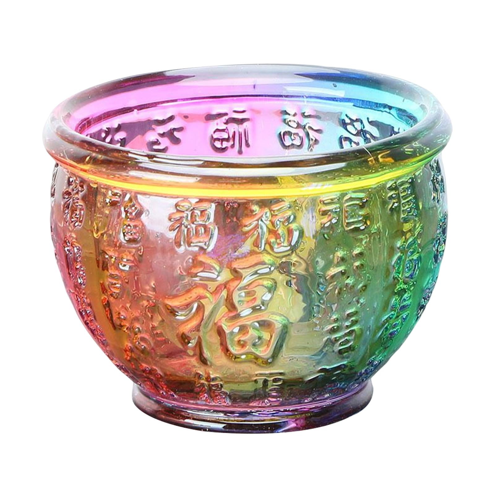 Creative Money Bank Rice Vat Sculpture Art Treasure Bowl Feng Shui Bowl Fortune Cylinder for