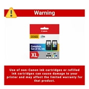 Canon PG-260XL/CL-261XL - Genuine Printer Ink Cartridge Combo Pack – Black & Color